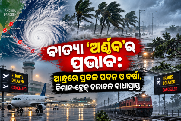 Cyclone Arnab Disrupts Andhra Travel